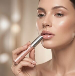 Sally Hansen Diamond Lip Treatment Lip Gloss LipColor Nude Shimmer New